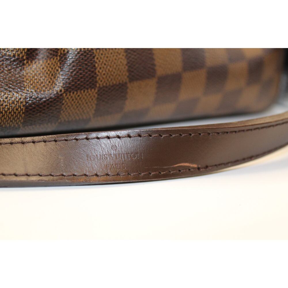Louis Vuitton Trevi PM Damier Ebene Brown Handbag Satchel Authentic LV - Picture 16 of 16